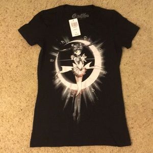 Sailor Moon Black Tee